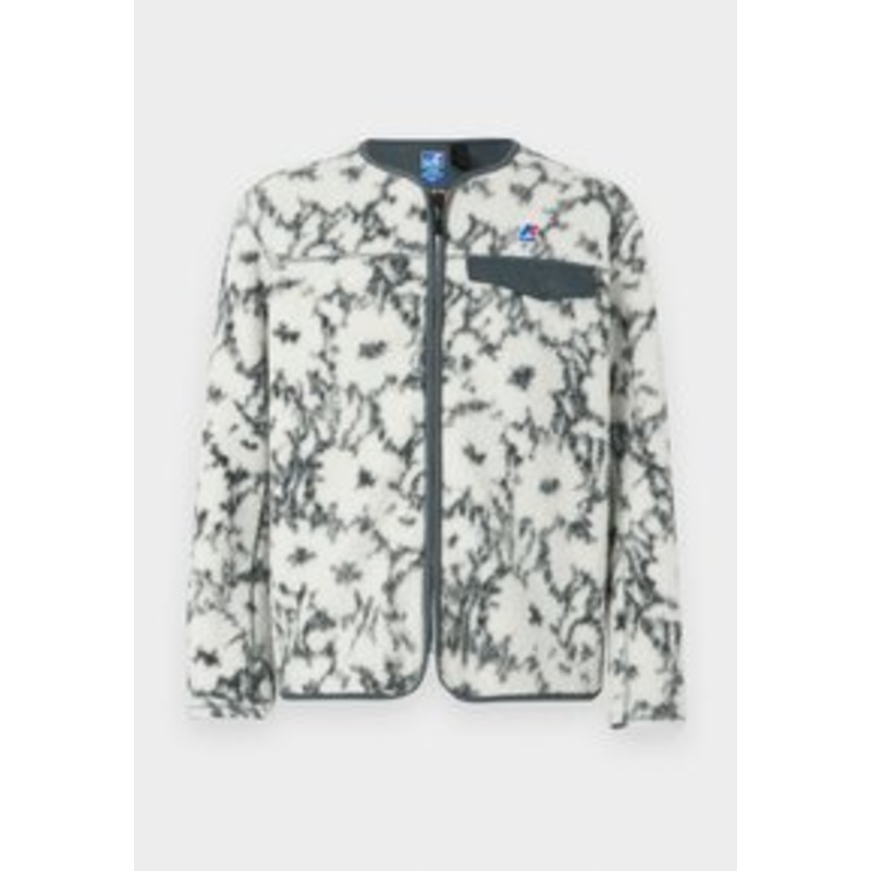 K-Way ARISTIDE ORSETTO PRINT UNISEX – Fleecejacke – ecru/grey shadow/sand