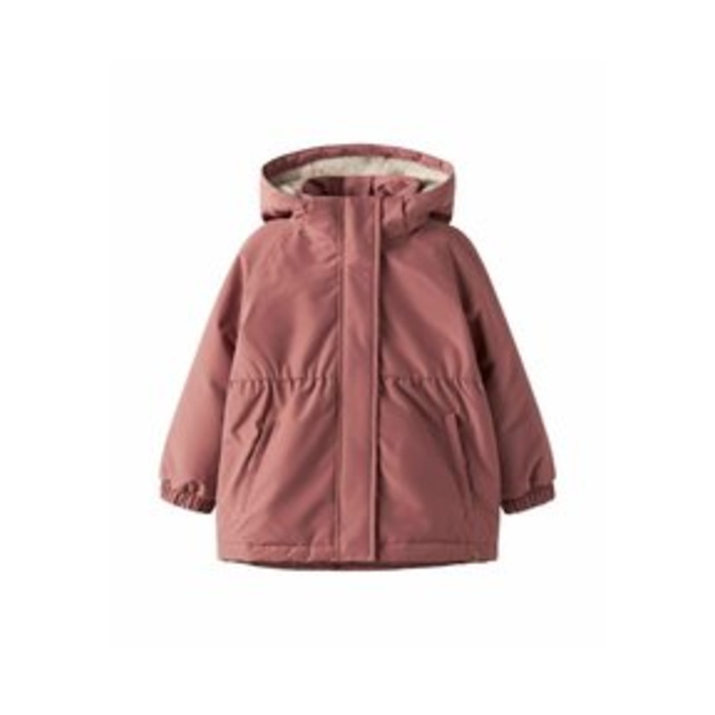 Lil’ Atelier Regenjacke / wasserabweisende Jacke – withered rose/hellrot