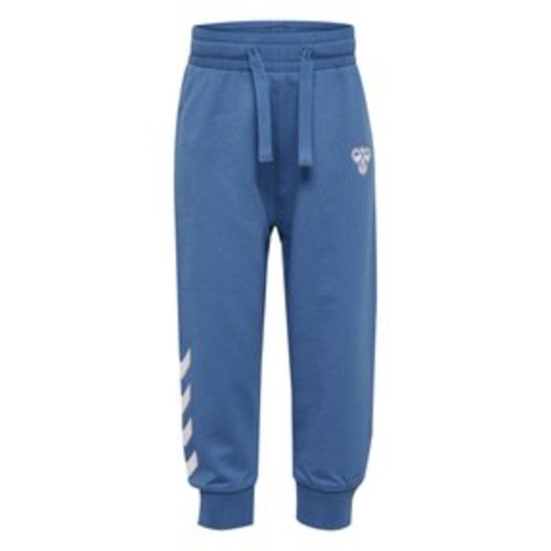 Hummel REG LOGO – Stoffhose – dutch blue/blau
