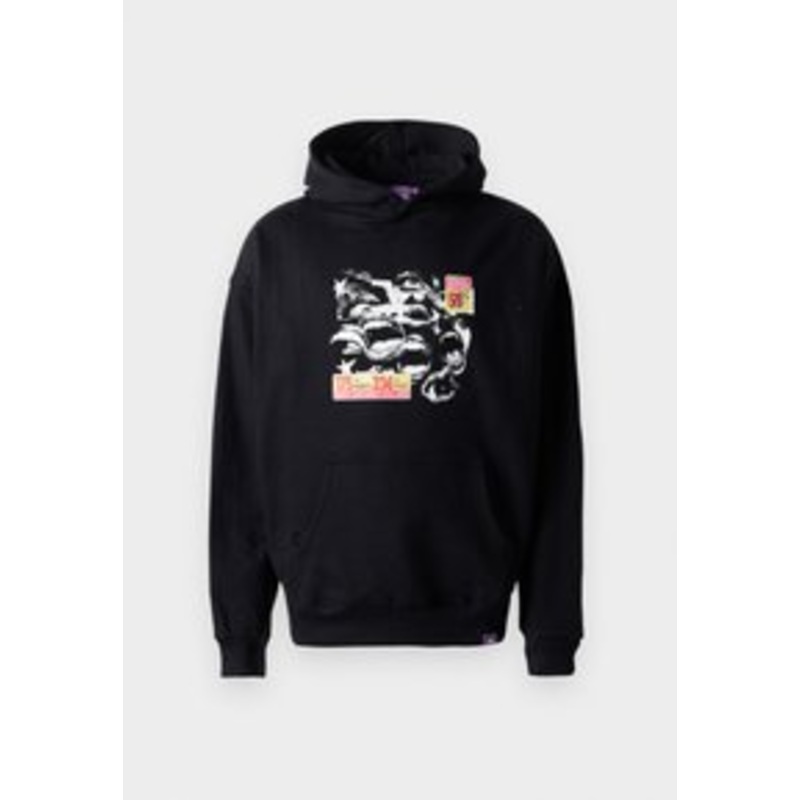 Jacker FEARLESS HOODIE UNISEX – Kapuzenpullover – black/schwarz