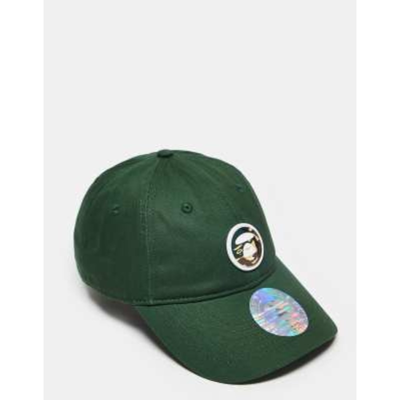 Aape by A Bathing Ape baseball cap in dark green