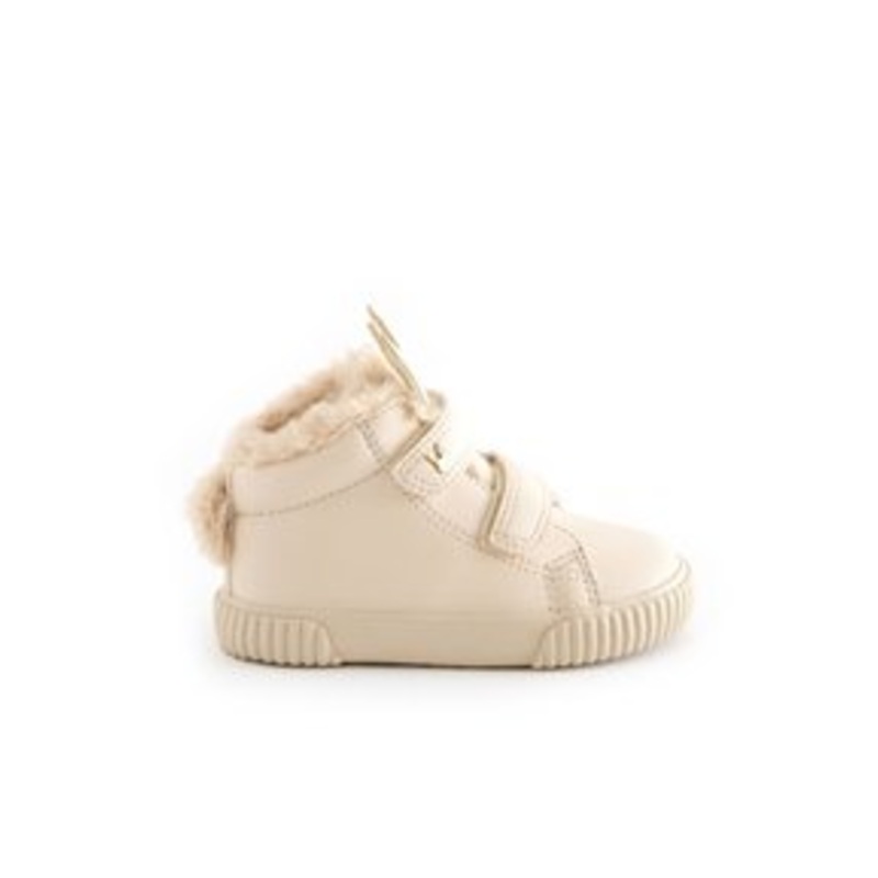 Next Snowboot/Winterstiefel – ecru bunny/beige