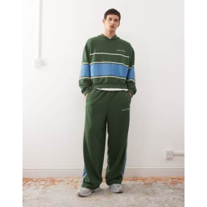 Reclaimed Vintage hoodie set in green