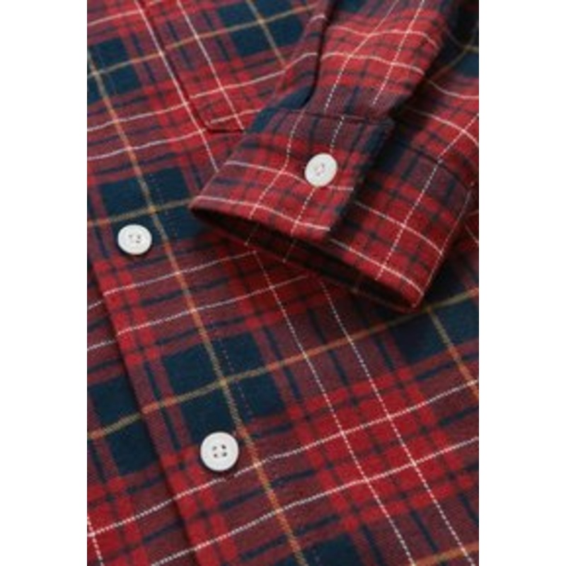 Reiss Hemd – red navy blue/rot