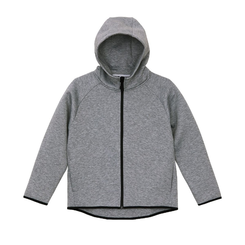 T/R Cardboard Knit Full Zip Parka