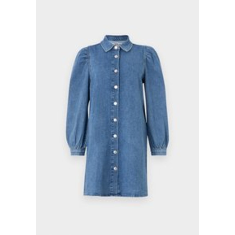 ONLY ONLALMA – Jeanskleid – medium blue denim/blue denim