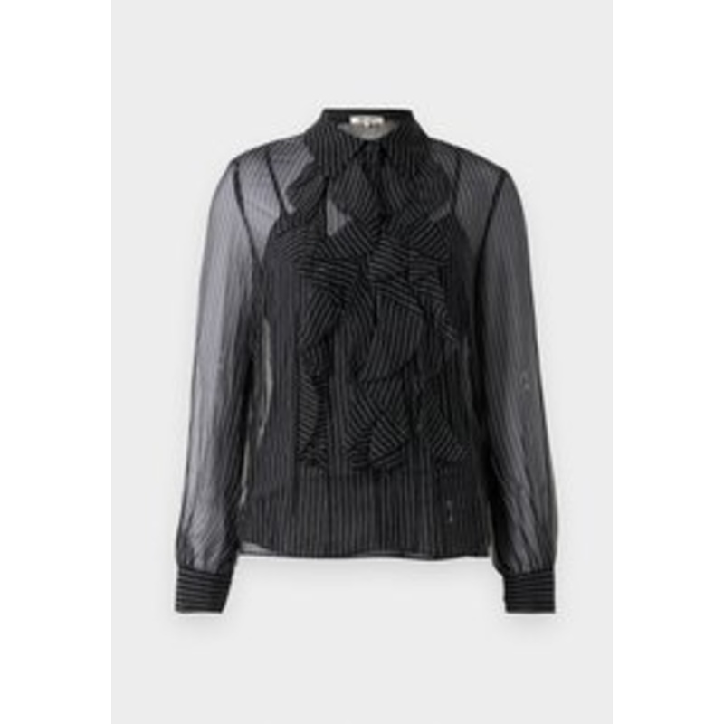 Diane von Furstenberg EVA BLOUSE – Hemdbluse – black/schwarz