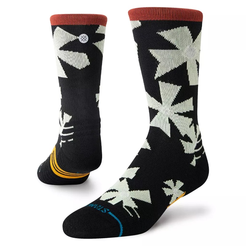 Stance Medium Performance Crew Socks – Mid Century Black