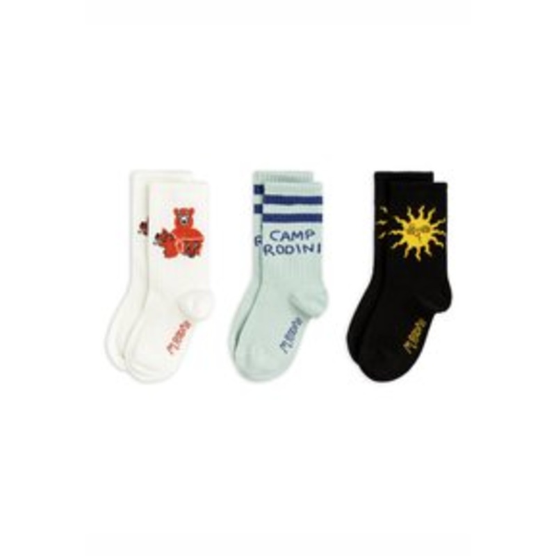 Mini Rodini CAMP SOCKS 3 PACK UNISEX – Socken – multi/mehrfarbig