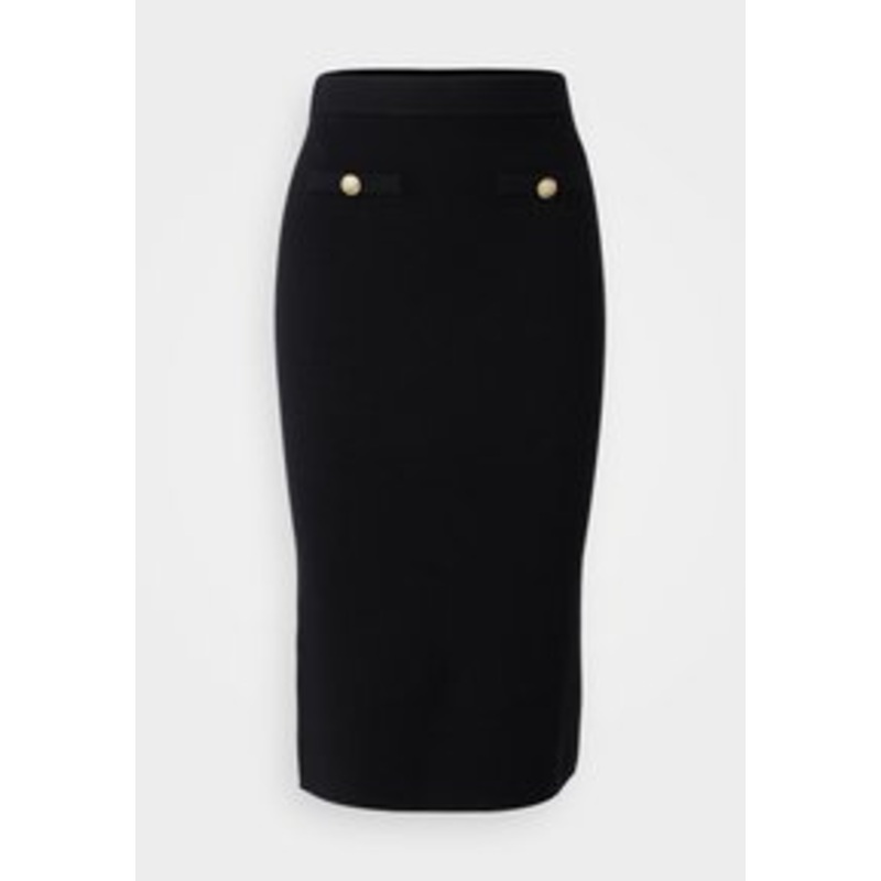 Vero Moda Tall VMSABA LENGHT SKIRT  – Bleistiftrock – black/schwarz
