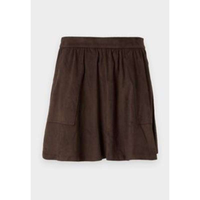 VILA VICHOOSE SKIRT – Minirock – coffee bean/braun