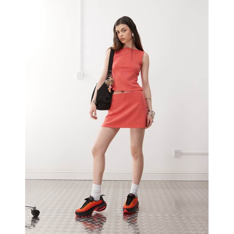 COLLUSION A-line mini skirt