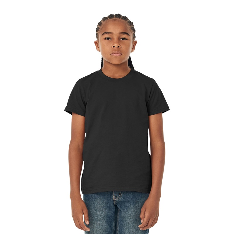 BELLA+CANVAS Youth Jersey Short Sleeve Tee. BC3001Y