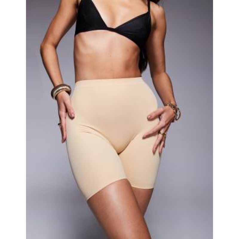 Bye Bra invisible mid waist shaping shorts in beige