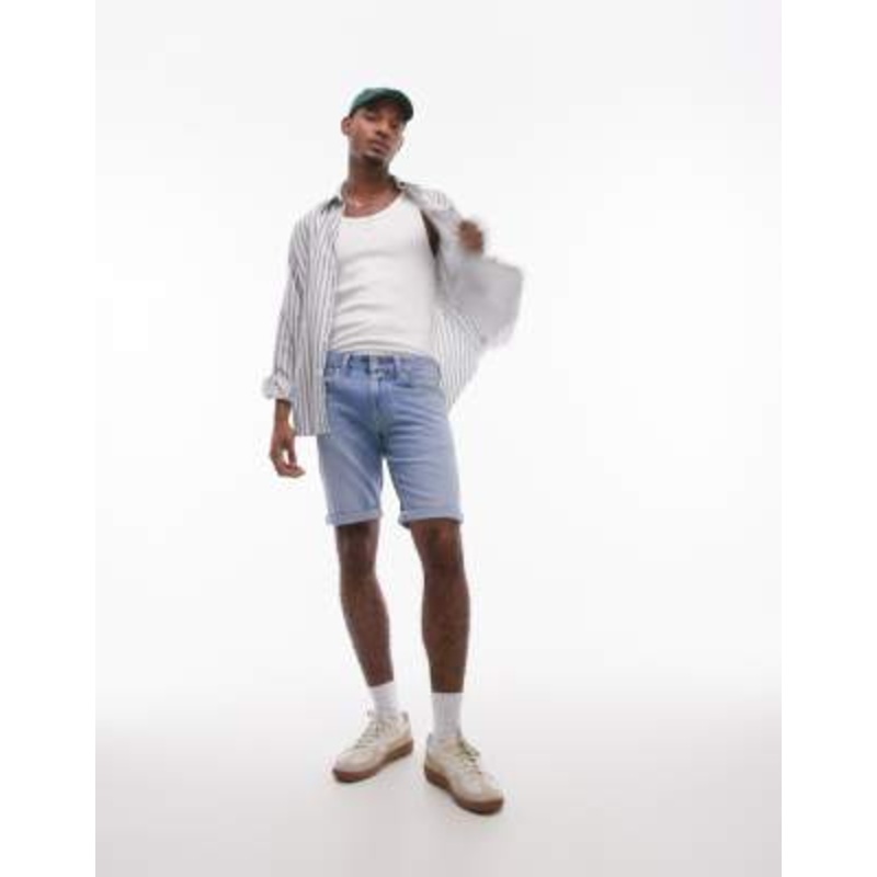 Tommy Jeans Ronnie denim shorts in medium wash