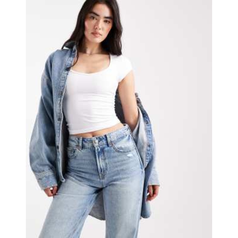 Cotton On Hold Me short sleeve t-shirt in white