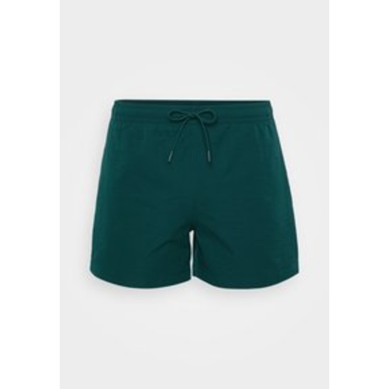 Abercrombie & Fitch PULL ON – Badeshorts – dark green/oliv-meliert