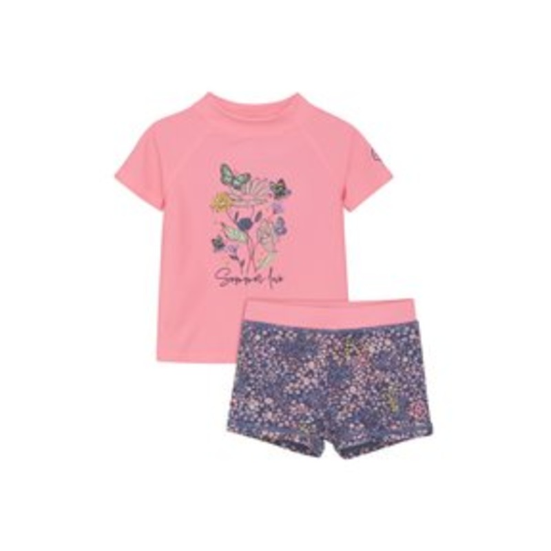 Color Kids SET – Shorts – plumeria/pink