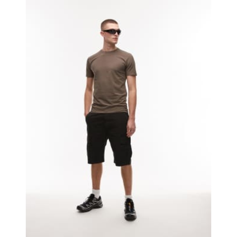 Tommy Jeans Otis cargo shorts in black