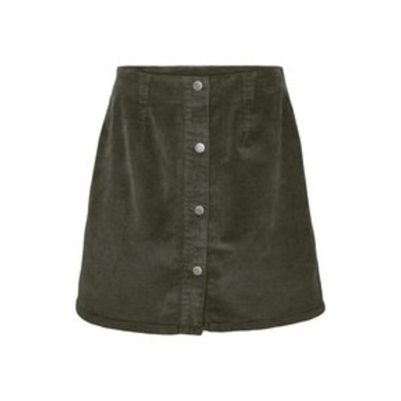 Vero Moda VMETTA SHORT SKATER NOOS – A-Linien-Rock – forest night/dunkelgrn