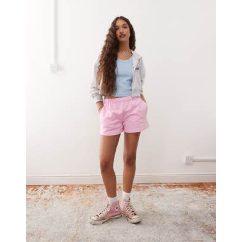 COLLUSION shorts in bubblegum pink