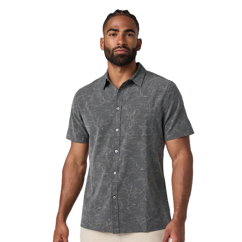 Vuori Men’s Short-Sleeve Bridge Button Down