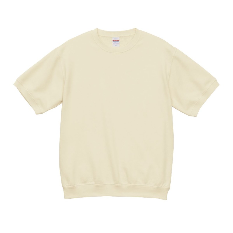 8.2oz Short Sleeve French Terry Sweatshirt