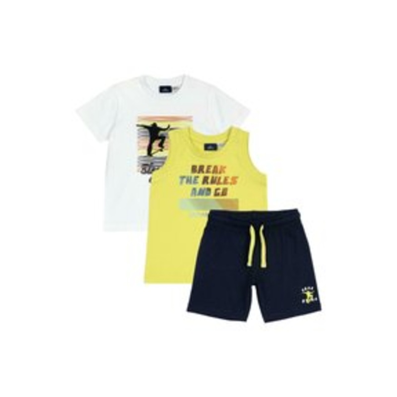 Chicco SET – Shorts – yellow/gelb