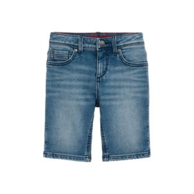 WE Fashion BLUE RIDGE – Jeans Shorts – dark blue/dunkelblau