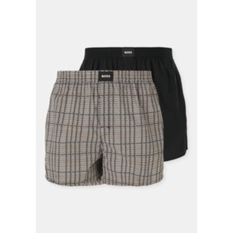 BOSS PEACH 2 PACK – Boxershorts – black/schwarz