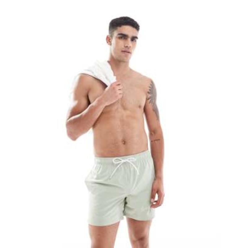 Cotton On swim shorts in sage