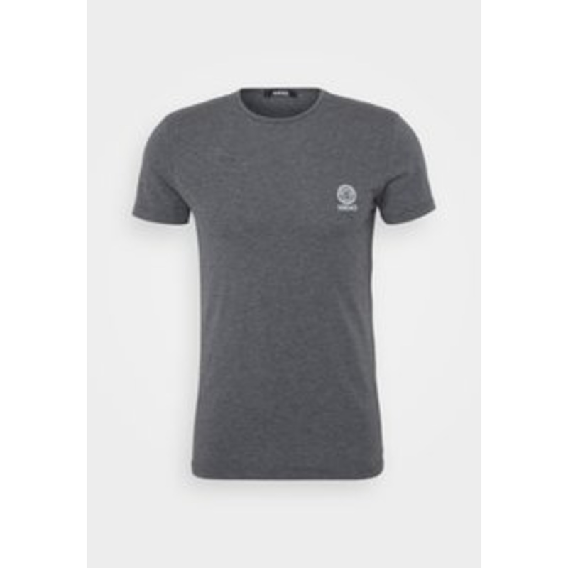 Versace SHORT SLEEVES ROUND NECK TOPEKA NEW LOGO – Unterhemd/-shirt – dark grey melange/dunkelgrau