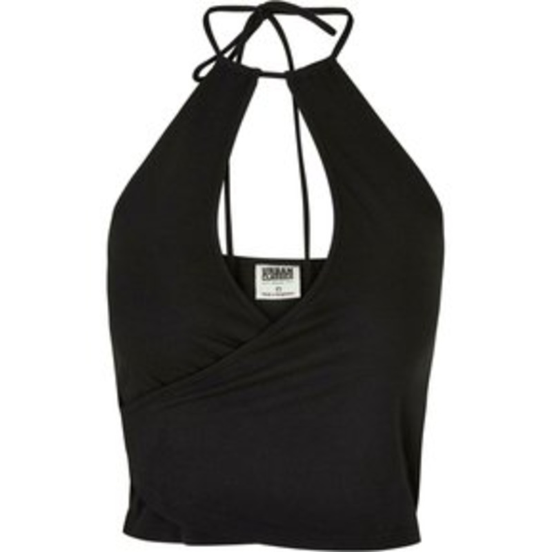 Urban Classics SHORT WRAPED NECKHOLDER – Top – black/schwarz