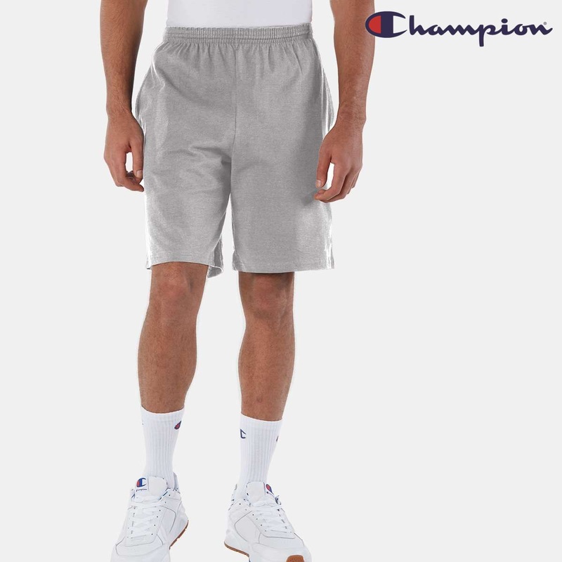 Champion Cotton Jersey Shorts with Pockets