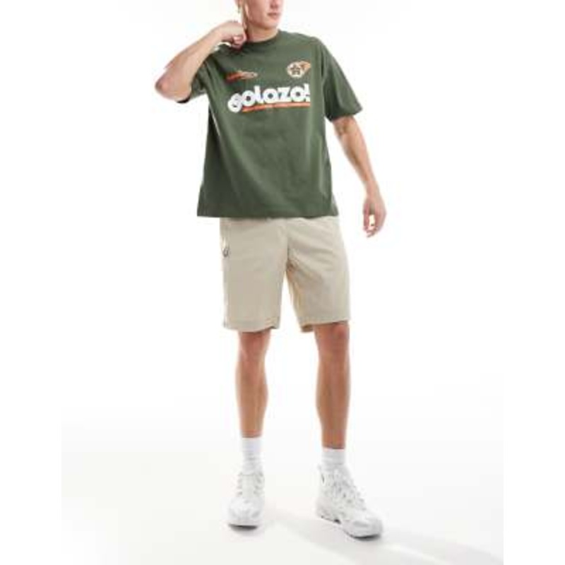 Aape By A Bathing Ape nylon shorts in beige