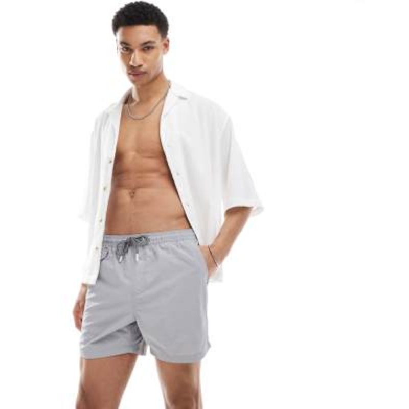 Brave Soul swim shorts in gray