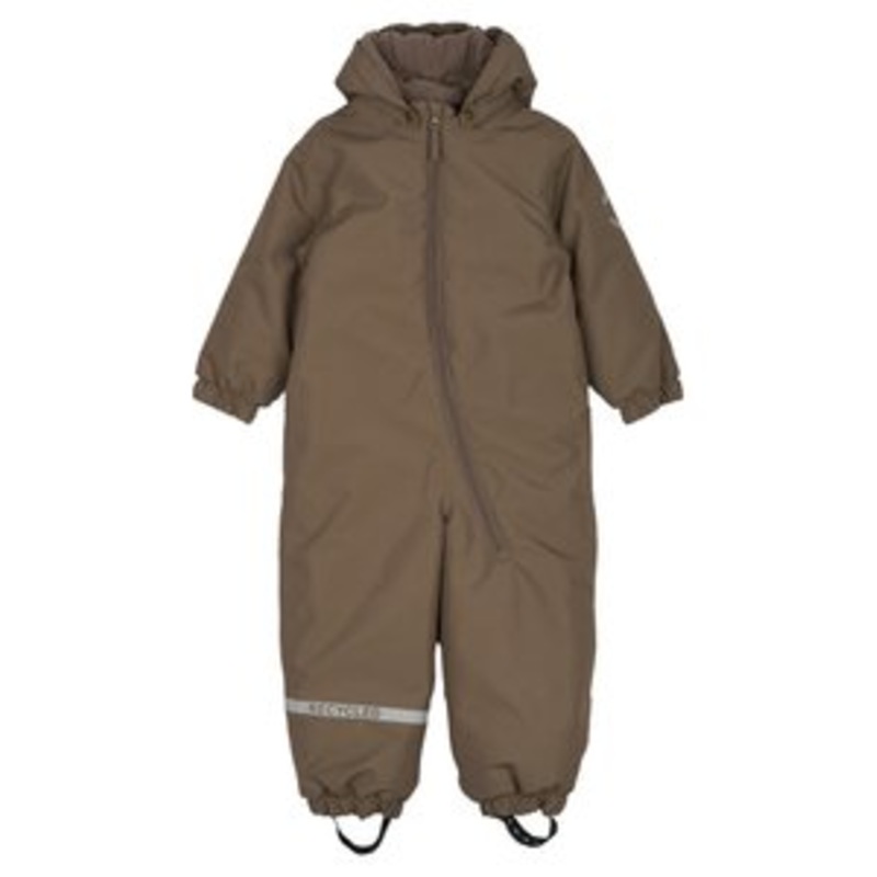 mikk-line SOLID – Schneeanzug – chocolate chip/braun