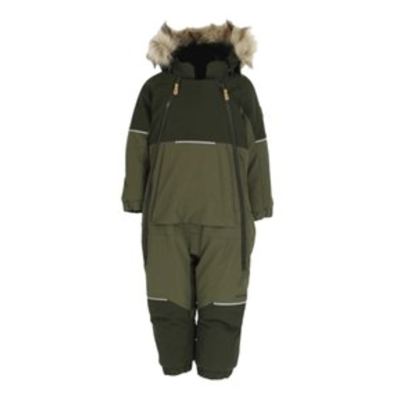 Swedemount HAFJELL OVERALL – Schneeanzug – dk olive olive/oliv