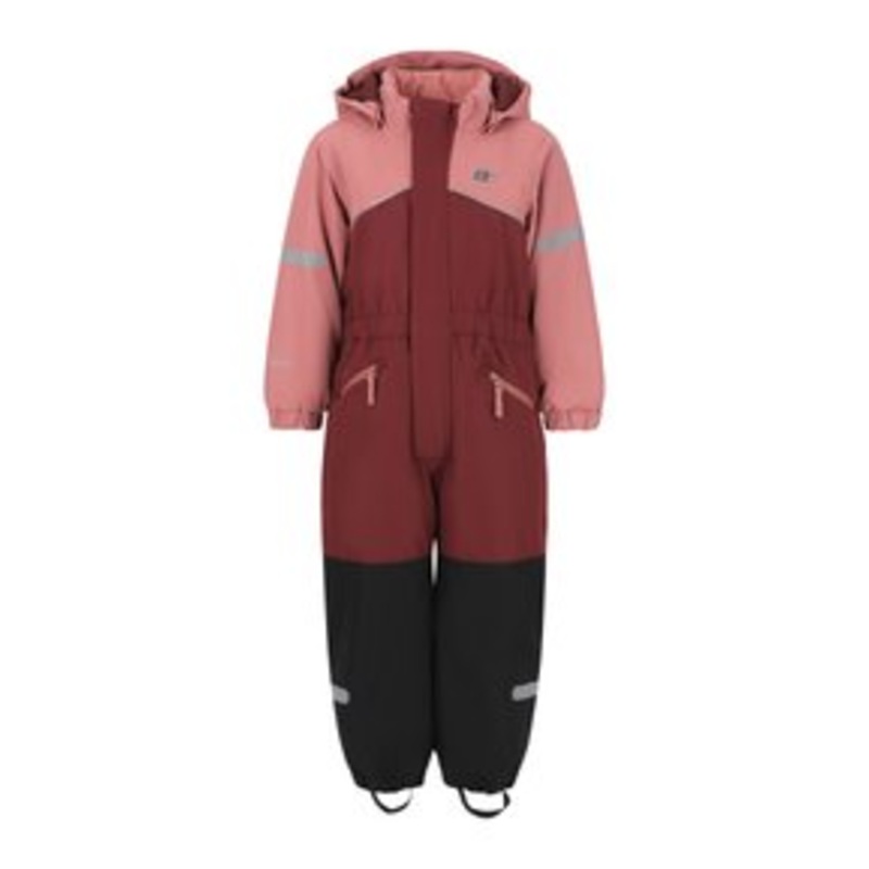 ZIGZAG STONEHILL – Regenanzug – tawny port/rosa