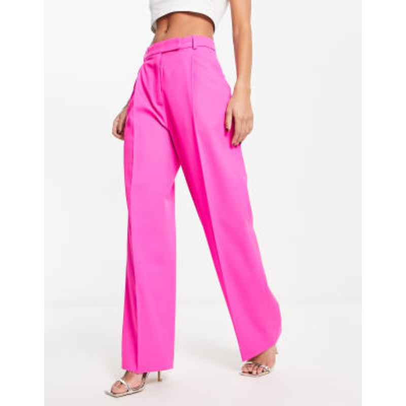 & Other Stories tailored pants in hot pink – part of a set