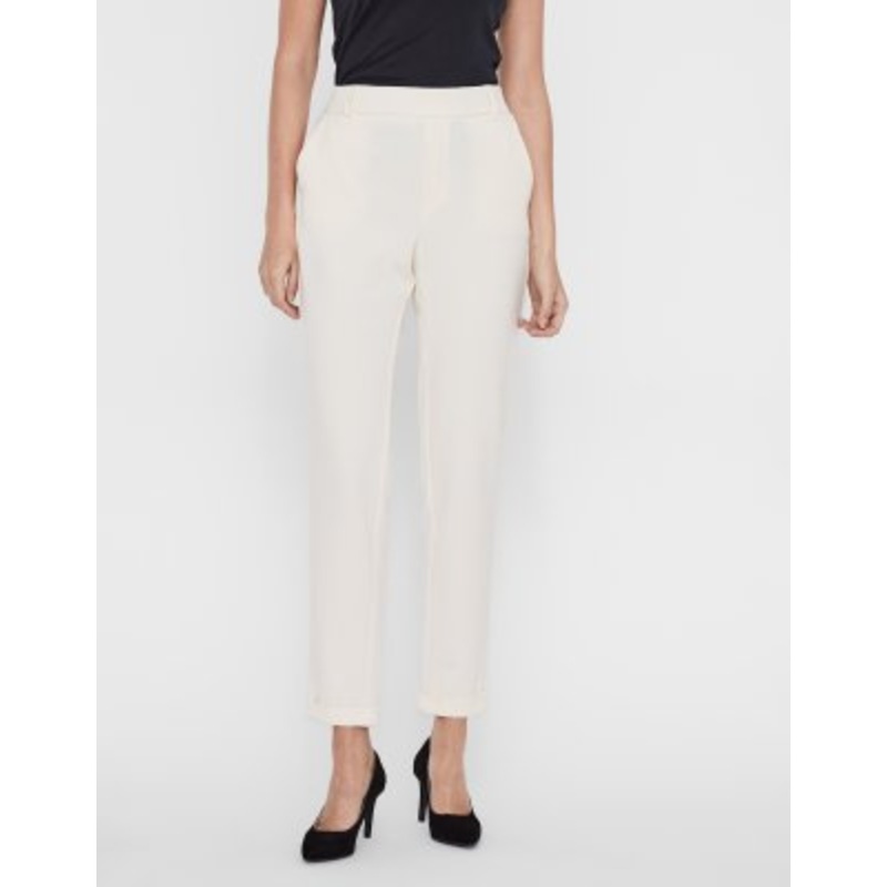 Vero Moda straight leg pants in cream