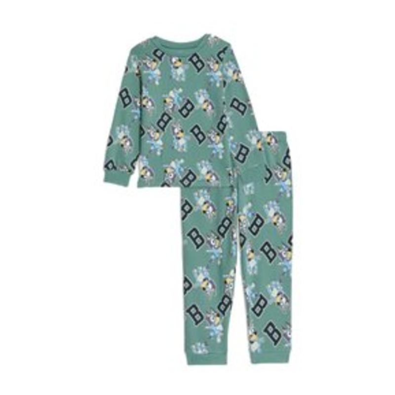 Marks & Spencer BLUEY SET – Nachtwsche Set – green/grn