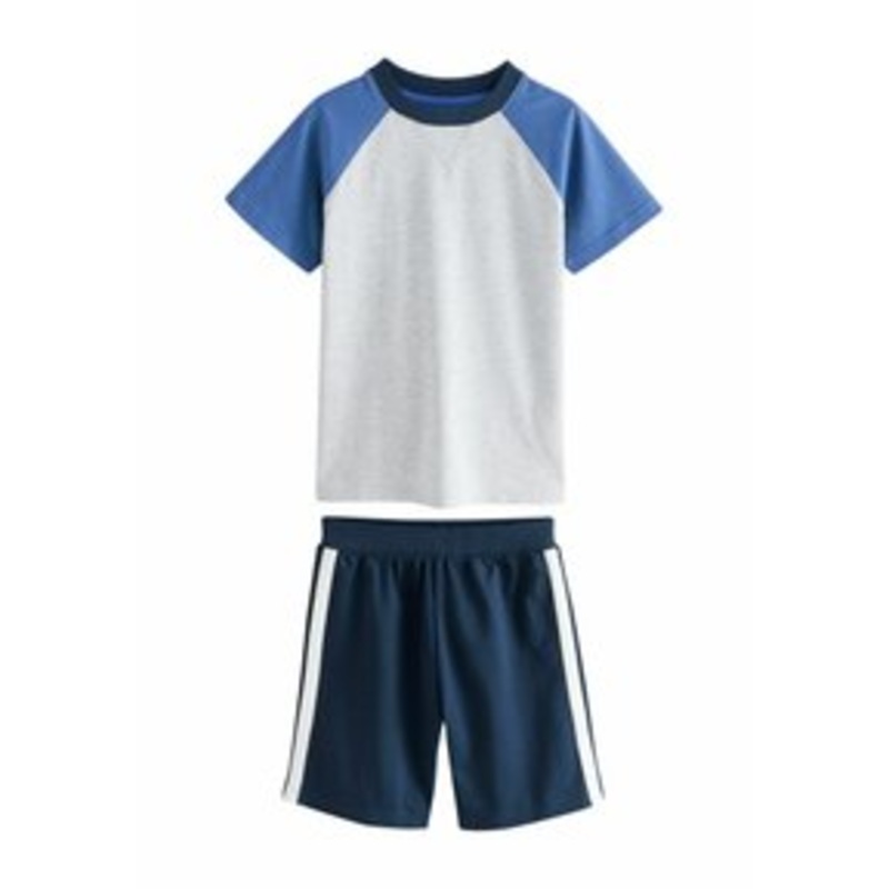 Next REGULAR FIT – 3 PACK SET – Nachtwsche Set – navy grey/blau