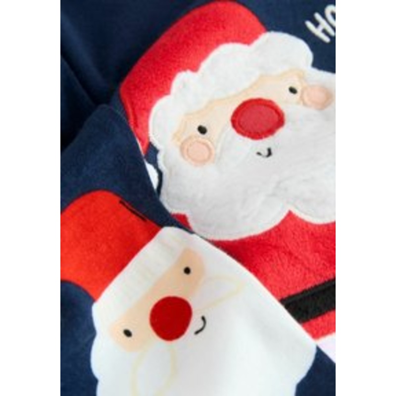 Next REGULAR FIT – SINGLE SNUGGLE XMAS SET – Nachtwsche Set – navy/blau