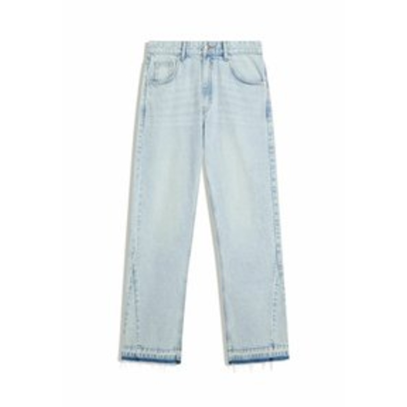 Bershka Jeans Straight Leg – light blue/hellblau