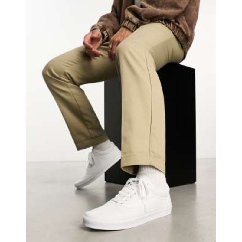 Vans Old Skool canvas sneakers in triple white