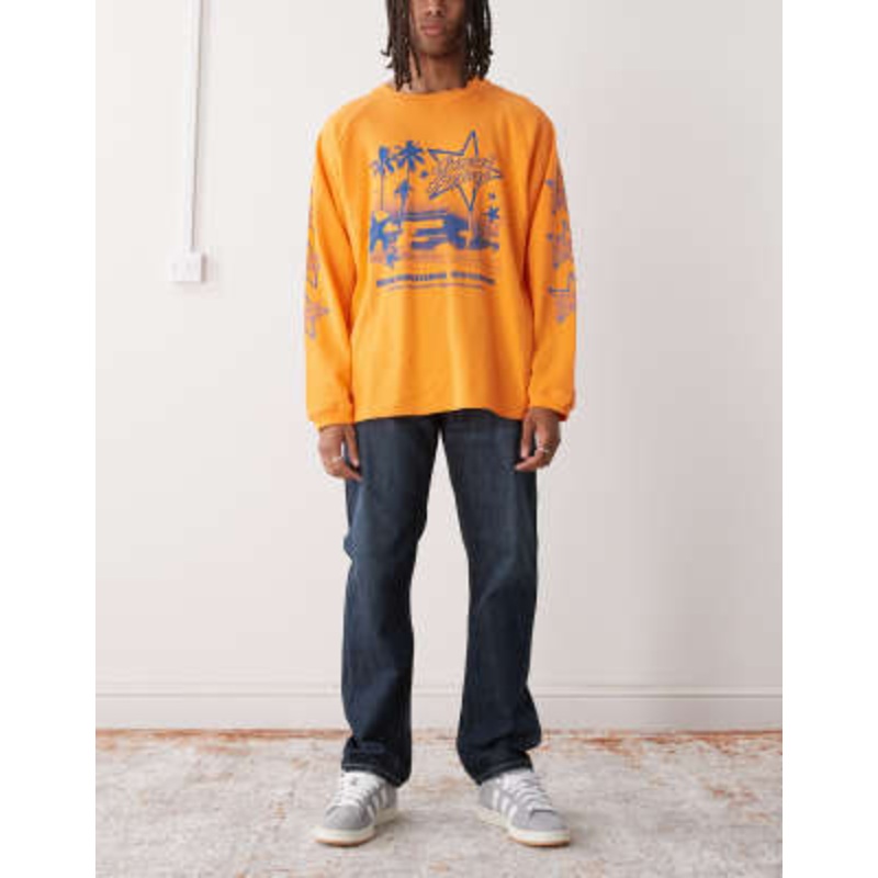 Weekday Klean straight leg jeans in dark blue wash