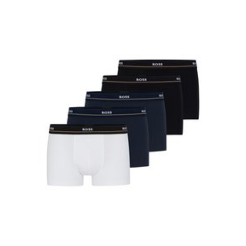 BOSS TRUNK ESSENTIAL 5 PACK – Boxer Briefs – open blue/blau