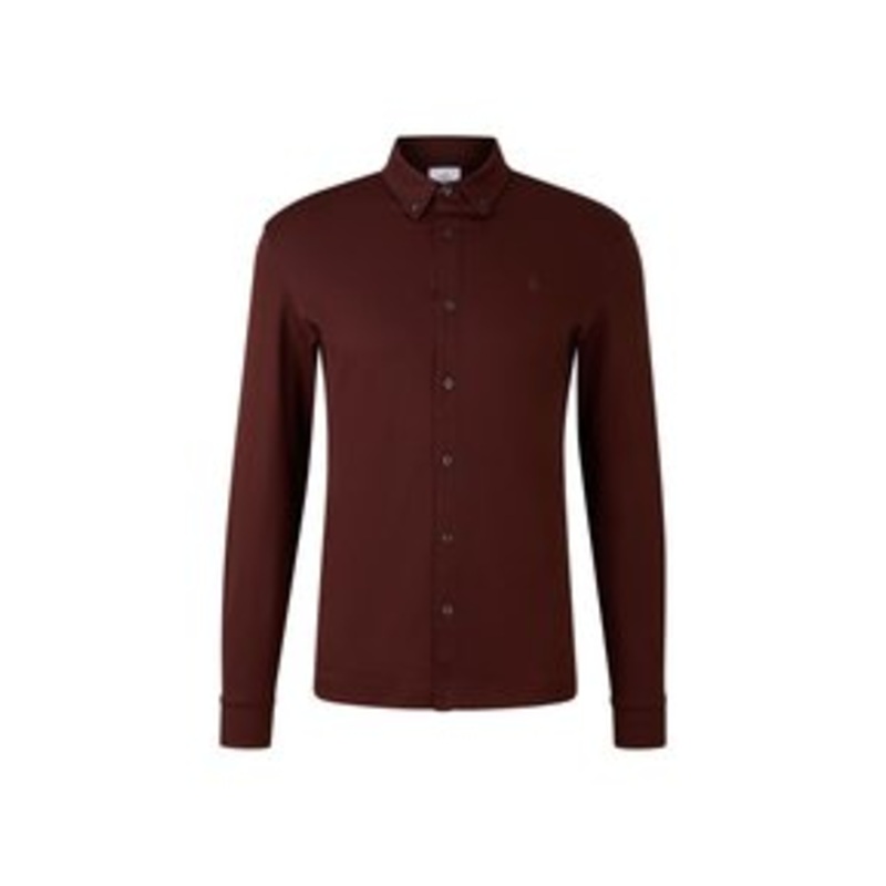 Bogner Hemd – weinrot/rot