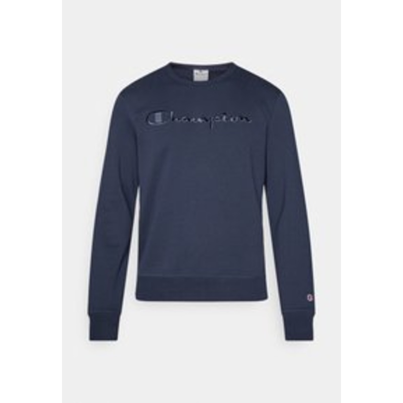 Champion ICONS TONAL CREWNECK LARGE LOGO – Sweatshirt – navy/dunkelblau